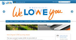 Desktop Screenshot of original-lowe.com